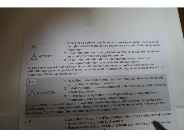 Cv-ketel verwarmingsketel atag - afbeelding 4 van  4