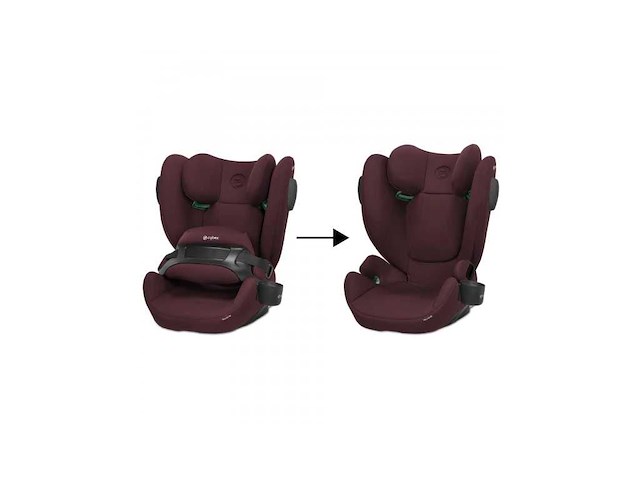 Cybex pallas b4 i-size red rumba | donkerrood - afbeelding 6 van  7