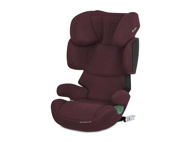 Cybex solution x i-fix autostoeltje - van 3 tot 12 jaar oud - rumba red - afbeelding 2 van  5