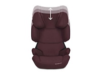 Cybex solution x i-fix autostoeltje - van 3 tot 12 jaar oud - rumba red - afbeelding 3 van  5