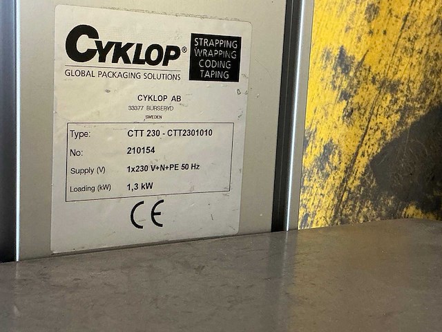 Cyclop ctt230-ctt2301010 palletfoliewikkelaar - afbeelding 7 van  7
