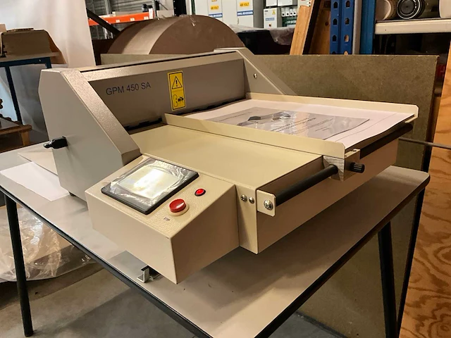 Cyklos gpm 450 sa ril- en perforeermachine - afbeelding 3 van  6