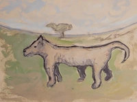 Cyrille putman (1962), 'eau d'or, eau dort, odor', storyboard containing 365 prints with works by fabrice hyber (1961), 1997, edition of 6000 examples - afbeelding 4 van  10
