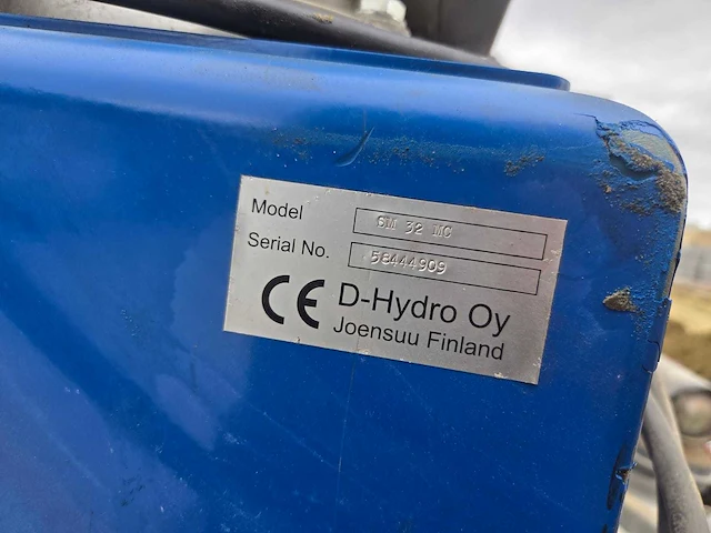 D-hydro oy - sm 32 mc - hydraulische pers - afbeelding 4 van  7