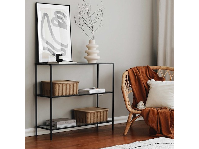 D1 dressoir | metalen frame | zwart - afbeelding 1 van  7