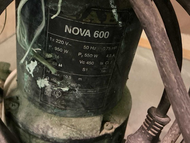 Dab nova 600 dompelpomp - afbeelding 3 van  3