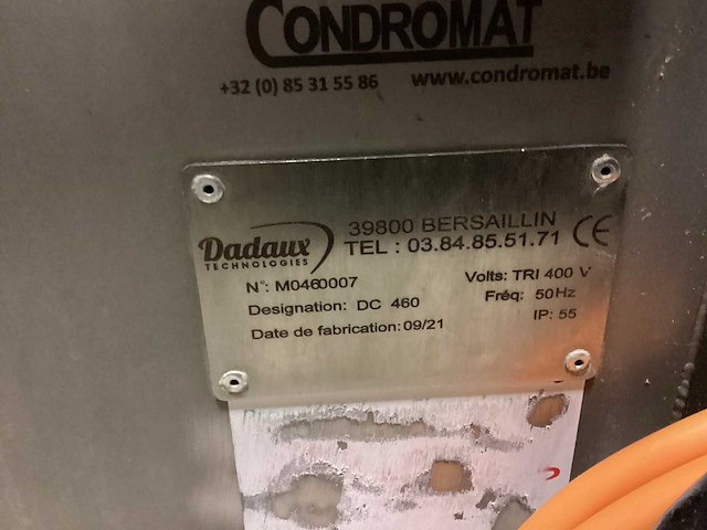 Dadaux dc460 ontzwoerdmachine - afbeelding 3 van  3