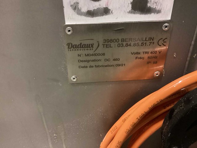 Dadaux dc460 ontzwoerdmachine - afbeelding 3 van  3