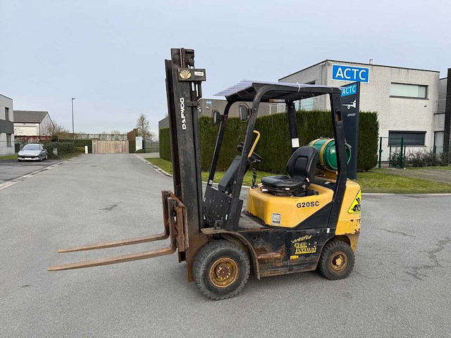 Daewoo - 2001 - g20sc-2 - vorkheftruck - afbeelding 12 van  20