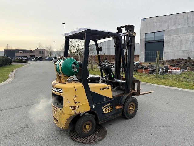 Daewoo - 2001 - g20sc-2 - vorkheftruck - afbeelding 1 van  20