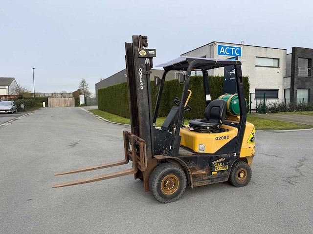 Daewoo - 2001 - g20sc-2 - vorkheftruck - afbeelding 19 van  20