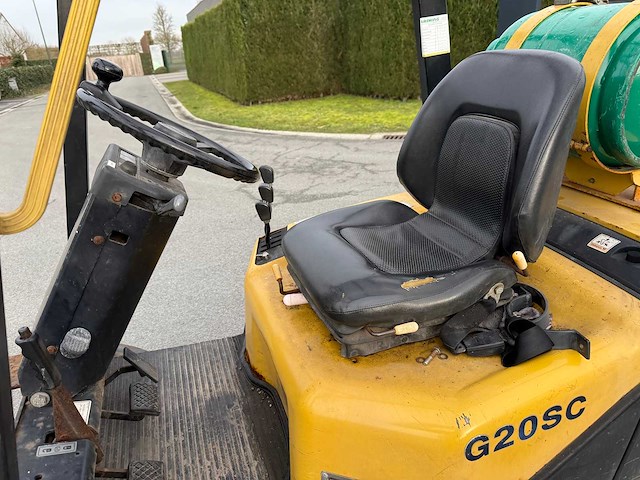 Daewoo - 2001 - g20sc-2 - vorkheftruck - afbeelding 7 van  16