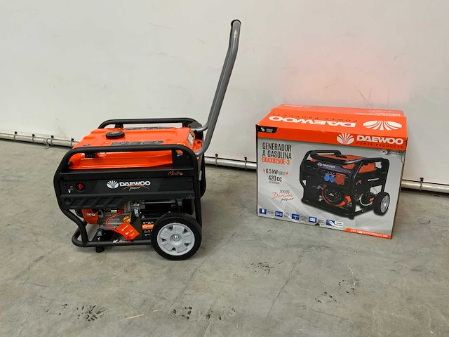 Daewoo - 2023 - gdax9250e-3 - benzine stroomgenerator 230/400v - afbeelding 8 van  15