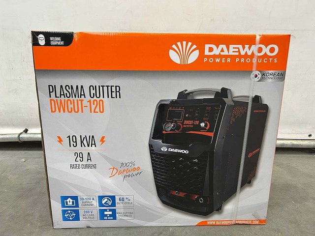 Daewoo - 2024 - dwcut120 - plasmasnijmachine - afbeelding 2 van  15