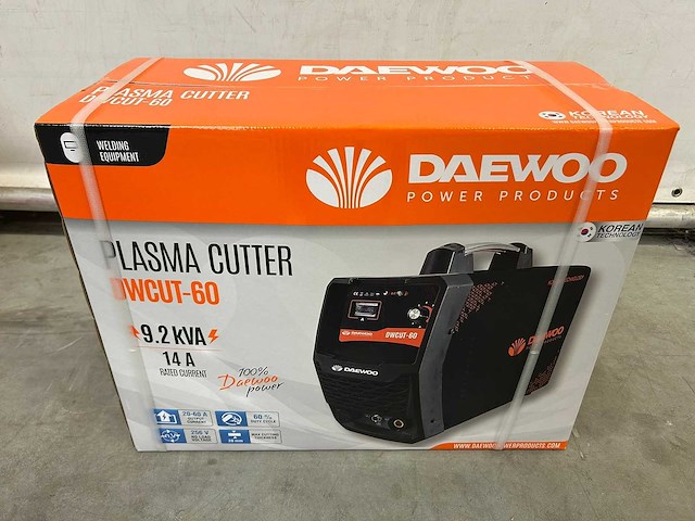Daewoo - 2024 - dwcut60 - plasmasnijmachine - afbeelding 3 van  19