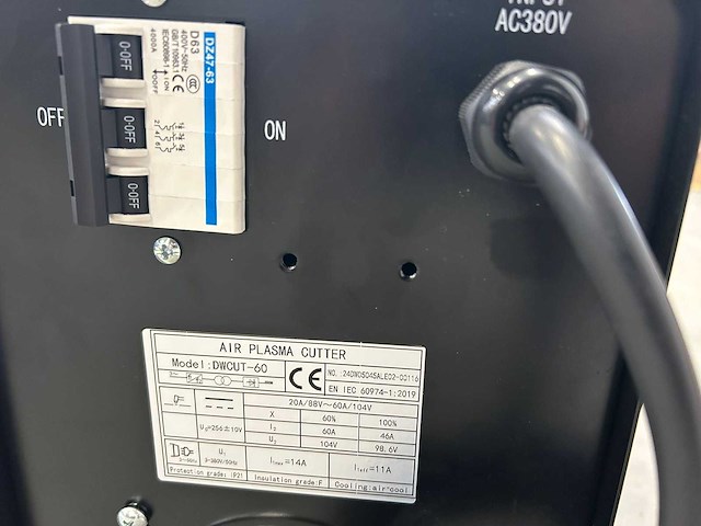 Daewoo - 2024 - dwcut60 - plasmasnijmachine - afbeelding 6 van  12