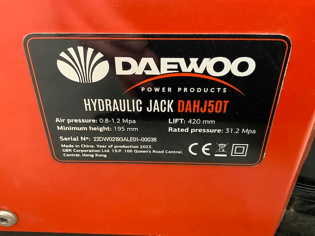 Daewoo - 2025 - 50t. dahj - garagekrik - afbeelding 4 van  15