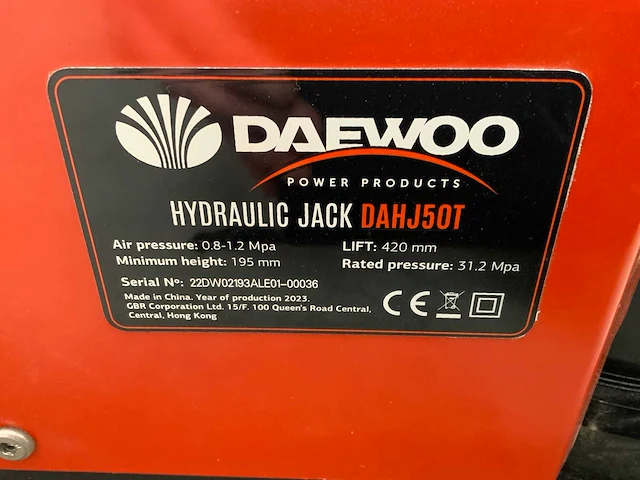 Daewoo - 2025 - 50t. dahj - garagekrik - afbeelding 15 van  15