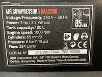 Daewoo - 2025 - daax100l - luchtcompressor 100l - afbeelding 5 van  11