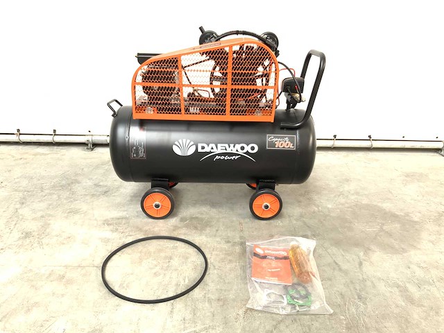 Daewoo - 2025 - daax100l - luchtcompressor 100l - afbeelding 8 van  11