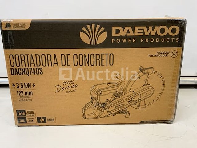 Daewoo - 2025 - dacnq740s - betonzaag - afbeelding 3 van  11