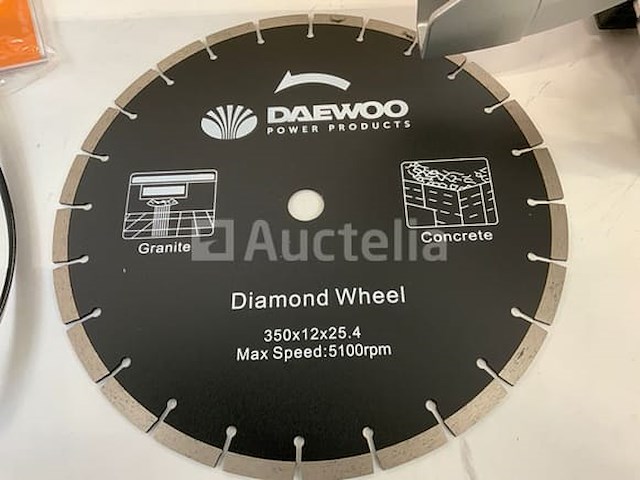 Daewoo - 2025 - dacnq740s - betonzaag - afbeelding 8 van  11