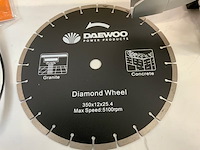 Daewoo - 2025 - dacnq740s - betonzaag - afbeelding 3 van  11