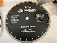 Daewoo - 2025 - dacnq740s - betonzaag - afbeelding 3 van  11