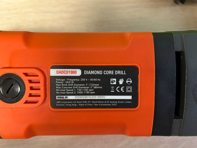 Daewoo - 2025 - dadcd1900 - diamantboormachine - afbeelding 11 van  12