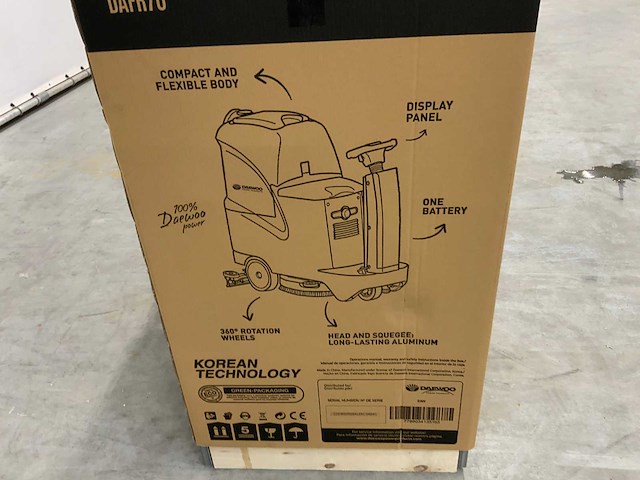 Daewoo - 2025 - dafr70 - zit schrobzuigmachine - afbeelding 17 van  20