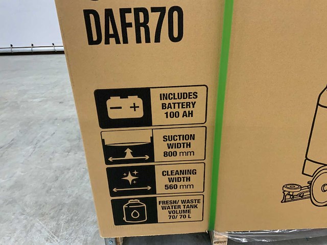 Daewoo - 2025 - dafr70 - zit schrobzuigmachine - afbeelding 7 van  20