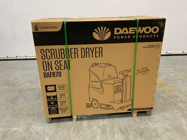 Daewoo - 2025 - dafr70 - zit schrobzuigmachine - afbeelding 11 van  20
