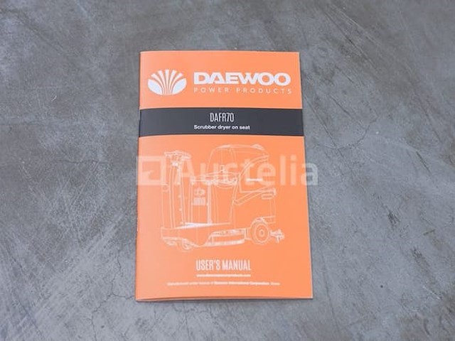 Daewoo - 2025 - dafr70 - zitschrobmachine - afbeelding 13 van  19