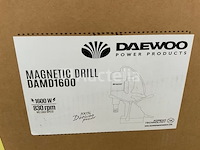 Daewoo - 2025 - damd 1600 - magnetische boormachine - afbeelding 2 van  10