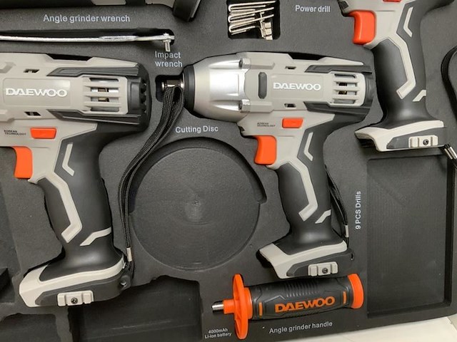 Daewoo - 2025 - damws266 - powertool set - afbeelding 3 van  9