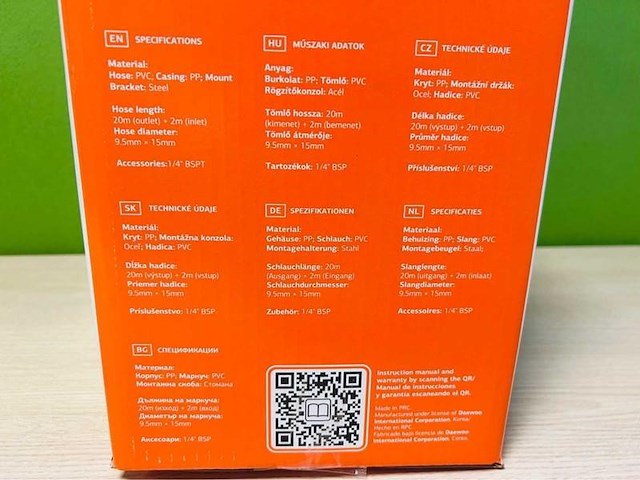 Daewoo - 2025 - dapahr20 - automatisch oprolbare luchtslanghaspel 20m - afbeelding 8 van  8