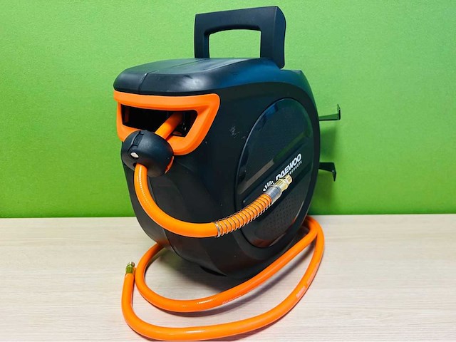 Daewoo - 2025 - dapahr20 - automatisch oprolbare luchtslanghaspel 20m - afbeelding 3 van  8