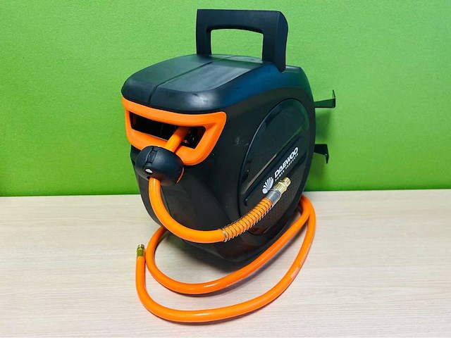 Daewoo - 2025 - dapahr20 - automatisch oprolbare luchtslanghaspel 20m - afbeelding 4 van  8