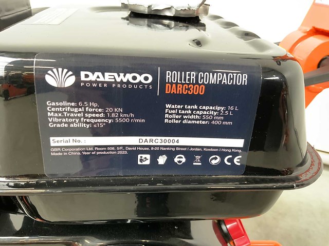 Daewoo - 2025 - darc300 - grondwals - afbeelding 3 van  7