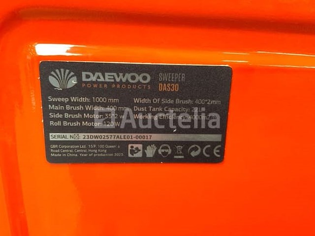 Daewoo - 2025 - das30 - veegmachine - afbeelding 16 van  17
