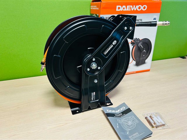 Daewoo - 2025 - dasahr20 - automatisch oprolbare slanghaspel 20m - afbeelding 6 van  9