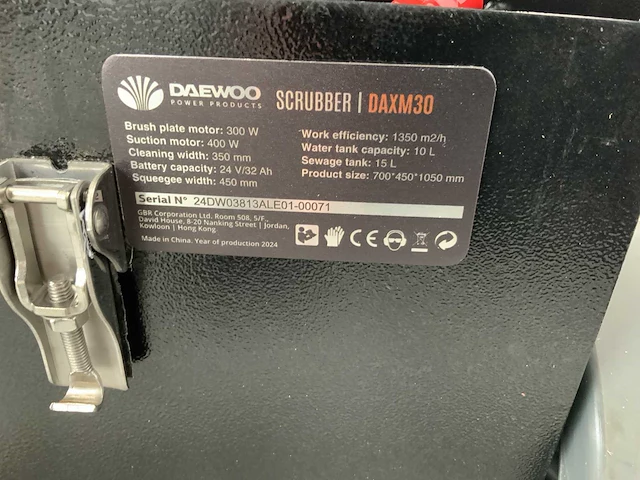 Daewoo - 2025 - daxm30 - vloerreiniger - afbeelding 6 van  16