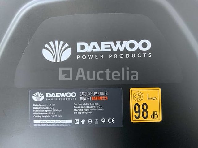 Daewoo - 2025 - daxrm224 - zitmaaier - afbeelding 11 van  15