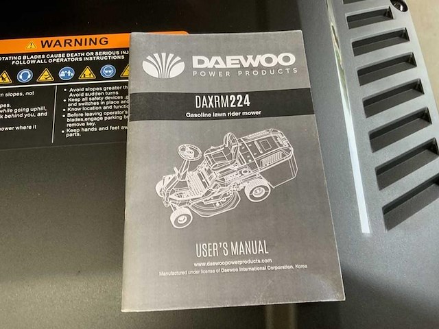 Daewoo - 2025 - daxrm224 - zitmaaier - afbeelding 6 van  15