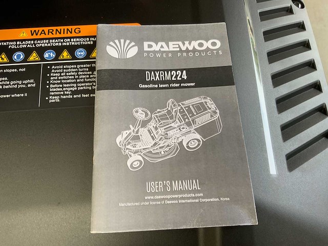 Daewoo - 2025 - daxrm224 - zitmaaier - afbeelding 19 van  20