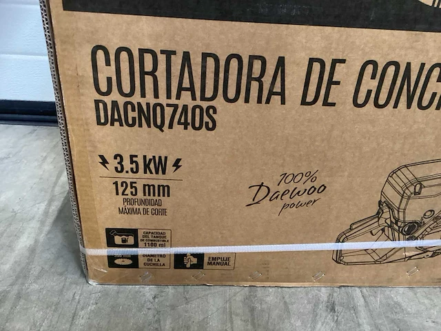 Daewoo - 2026 - dacnq74s - betonzaag - afbeelding 3 van  13