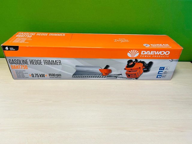 Daewoo - 2026 - daht750 - benzine heggenschaar - afbeelding 8 van  14