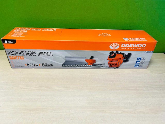 Daewoo - 2026 - daht750 - benzine heggenschaar - afbeelding 8 van  14