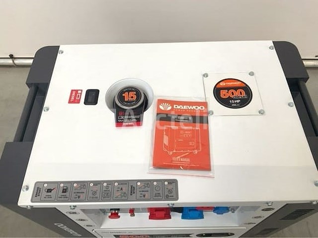 Daewoo - 2026 - ddae10500dse-3g - 8.1 kva diesel generator - afbeelding 11 van  14
