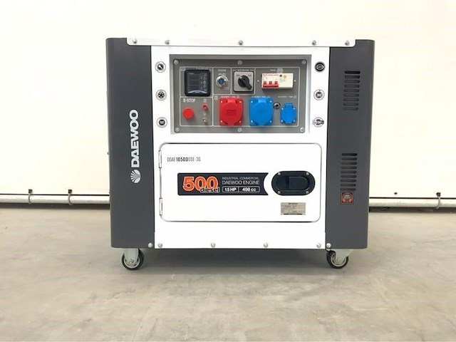 Daewoo - 2026 - ddae10500dse-3g - 8.1 kva diesel generator - afbeelding 1 van  1